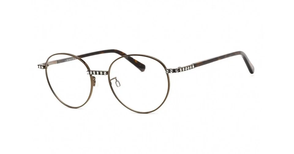 Marco óptico de metal redondo marrón Swarovski SK5424-H 048 51-18-140 Foto 1 de 1