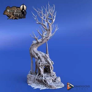 Ancient Shrine Tree 28mm Wightwood Abbey Wargaming Terrain D&D DnD - Bild 1 von 2