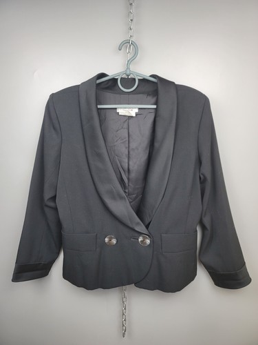 SAINT LAURENT (YSL) Rara giacca da sera Yves Saint Laurent Rive Gauche scialle nero risvolto