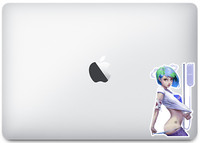 Earth Chan Earth-Chan Anime Art Laptop Computer Girl 5" JDM Vinyl Decal Sticker