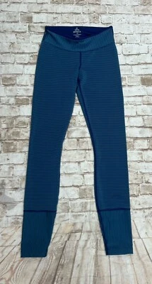 Legging Jogger Prana Zafiro XS Mujer Azul Púrpura Rayas Yoga Foto 1 de 4