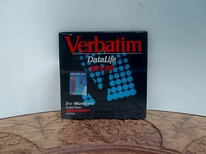 Verbatim Datalife Disketten 3 1/2" Microdisks MF2-DD Double Density NOS - Bild 1 von 3