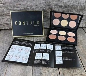 Elizabeth Mott Highlight & Contour Kit palette Bronzer Instructions - Picture 1 of 4