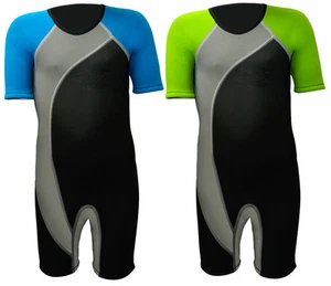 KINDER SHORTY NEOPRENANZUG TAUCH-SURFANZUG SCHWIMM-ANZUG 90 104 116 128 140 155 - Bild 1 von 3