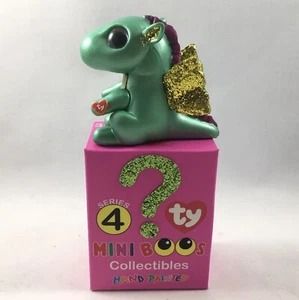 2019 TY Beanie Boos Mini Boo CINDER Dragon SERIE 4 Sammelfigur (2 INCH) - Bild 1 von 3