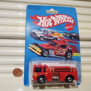 Mattel Hot Wheels 1979 #9640 FIRE EATER Nu in C9 Mint Bubble Package Hong Kong - Picture 1 of 4