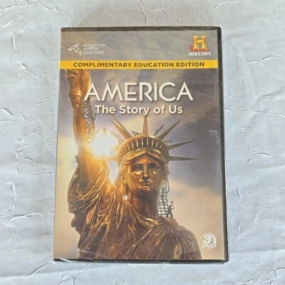 America: The Story of Us (DVD, 2010, 3-Disc Set, Educator's Edition) - Image 1 of 3