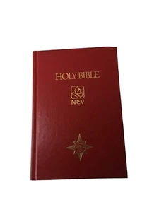 Holy Bible MLC Deo New Revised Standard Version NRSV Red As New Free Post - Picture 1 of 6