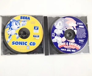 Sonic CD & Sonic Knuckles (Sega PC Collection, 2000) PC windows 95 Discs Only - Picture 1 of 5