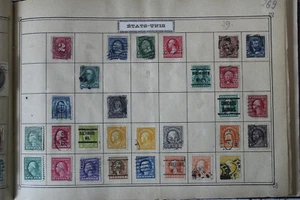29 Stamps Obliterated With Hinge U S a To 1920 USA Fom - Picture 1 of 5