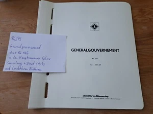 Generalgouvernement ohne 86B-88B kpl xx Sammlung auf Blättern (int.Nr:P6279) - Bild 1 von 18