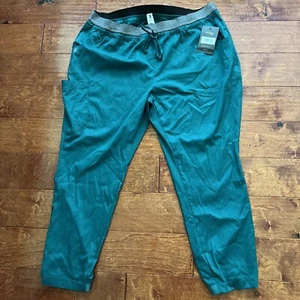 Maevn Matrix 6701 Damen Semi-Jogger-Hose mit elastischem Bund 2XLP Green Petite - Bild 1 von 7