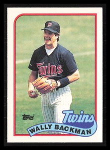 Wally Backman 1989 Topps Traded #5T  Minnesota Twins