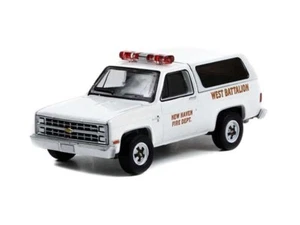 GreenLight 1985 Chevrolet K5 Blazer Fire Department Metal Diecast Car Model 1/64 - Picture 1 of 4