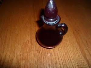 Vintage Avon Ruby Glass Pitcher with Stopper - Picture 1 of 4