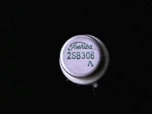 2SB306 - Toshiba Germanium PNP Transistor (TO-5) GENUINE - Picture 1 of 2