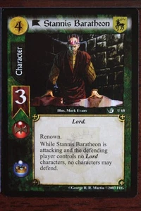 Juego de Tronos CCG - "Stannis Baratheon" #U 68 - Imagen 1 de 1