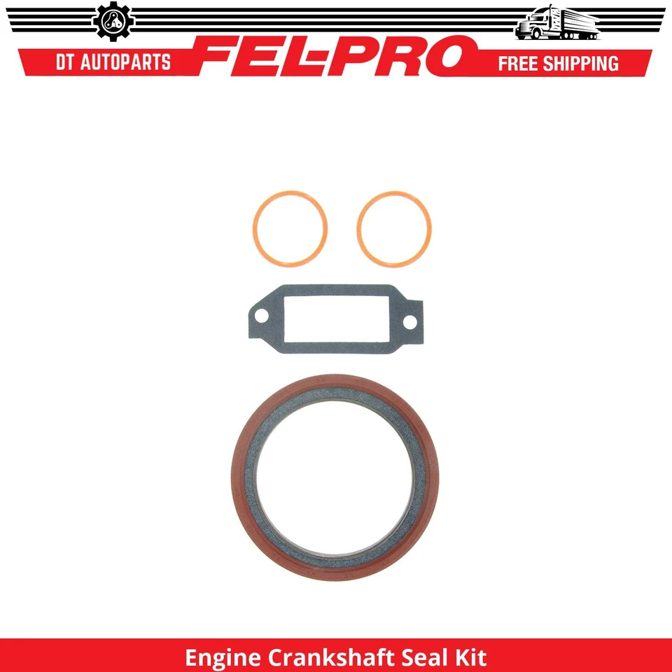 Kit de vedação de virabrequim traseiro Fel-Pro para 2006 Hummer H1 6.6L V8 - Imagem 1 de 1