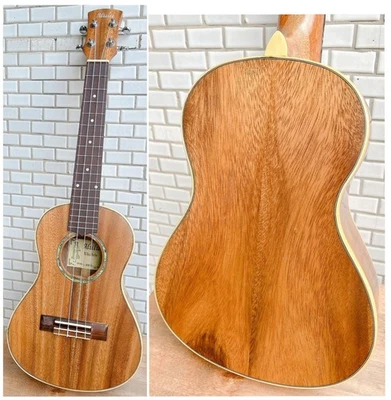 Alulu Solid Acacia Koa Tenor Ukulele HU759 - Image 1 of 4
