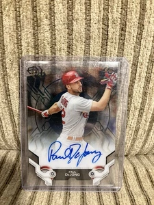 2019 Topps High Tek #HTA-PD Paul DeJong High Tek Autografi Nero #/50 - Foto 1 di 2