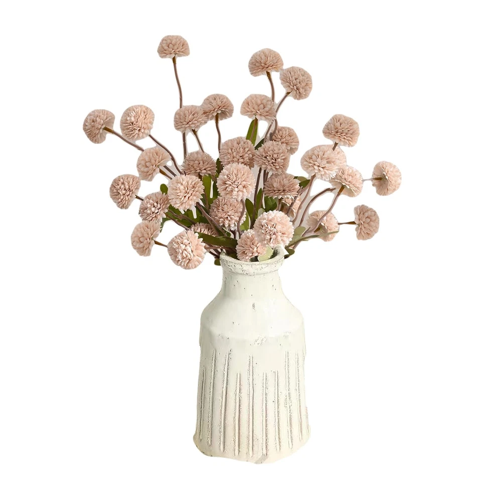 6 peças flores artificiais seda falsa pompon mãe, seda pequena mini crisântemo 3... - Imagem 1 de 1