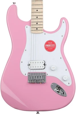 Squier Sonic Stratocaster HT H Electric Guitar - Flash Pink - Image 1 of 4