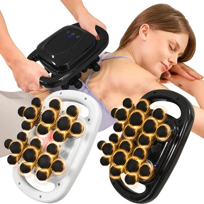 22-Head Fascia Gun High-Frequency Vibration Body Massage Back and Waist Massager - Image 1 of 4