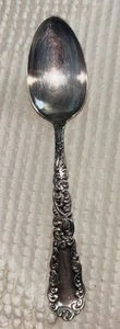 Vintage Andrew C Benedict 6" Silverplate Spoon - Ornate Design - Picture 1 of 6