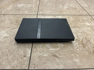 Sony PlayStation 2 Console Slim With NEW LASER Tested - Black (SCPH-79001) - Picture 1 of 5