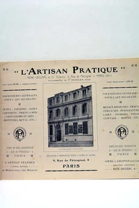 CATALOGUE ILLUSTRÉ DE L'ARTISAN PRATIQUE PARIS 1922 - Imagen 1 de 6