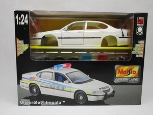 Maisto 1/24 Chevrolet Impala Police Car Die Cast Metal Model Kit (2005) - Picture 1 of 4