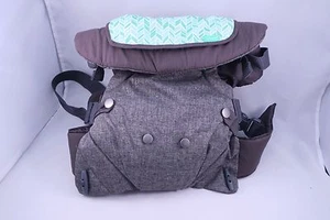 Infantino Flip Advanced 4-in-1 Convertible Infant Baby Carrier - Grey - Picture 1 of 3