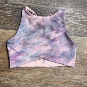 Ivivva By Lululemon Girls Sports Bra Pink Purple Size 12  - Picture 1 of 5