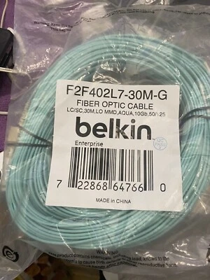 LC/SC 30M Fiber Optic Cable - Image 1 of 2