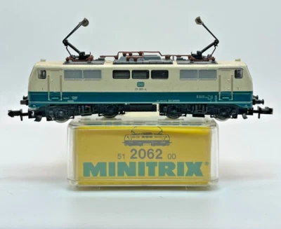 N Scale Minitrix 51 2062 00 BR111 Electric Locomotive Original Box - Image 1 of 4