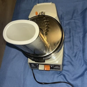 Vintage General Electric GE D5FP1 Küchenmaschine Zerkleinerer Zerkleinerer Schneider gebraucht. - Bild 1 von 11