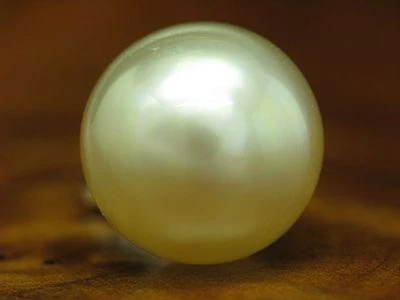 925 Argento Sterling Ciondolo Con Doublè Perle Ricoperto / Vero Argento / 2,8g - Immagine 1 di 3