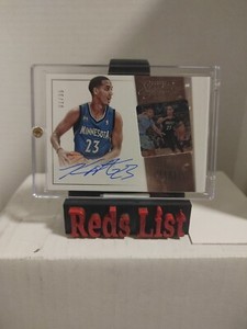 2013-14 Signatures Film Auto 1/35 Kevin Martin #12 Auto Timberwolves 1 of 1