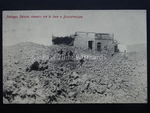 Vesuv Eruzione Del Vesuvio Boscotrecase Pelosio Palast Neapel c1906 Selten Pc - Bild 1 von 2