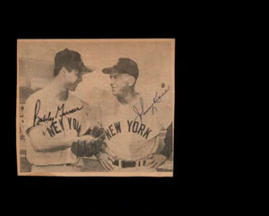 Bobby Murcer Johnny Keane Carl Yastrzemski JSA Cert Signed 5x6 Photo - Picture 1 of 2