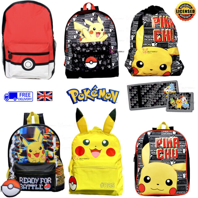 Comprar Mochila Escolar Pokémon Pikachu 025 - Brinquedos Para Crianças