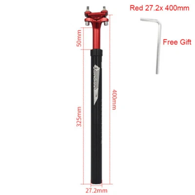 Bicycle Dropper Seatpost Absorber Damping Telescopic Shock MTB Bicycle Seat Post - Image 1 of 4