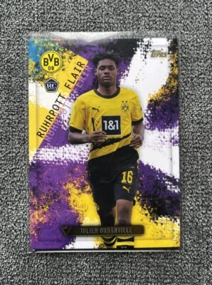 Topps Borussia Dortmund Vernissage Ruhrpott Flair Julien Duranville Rookie - Bild 1 von 2