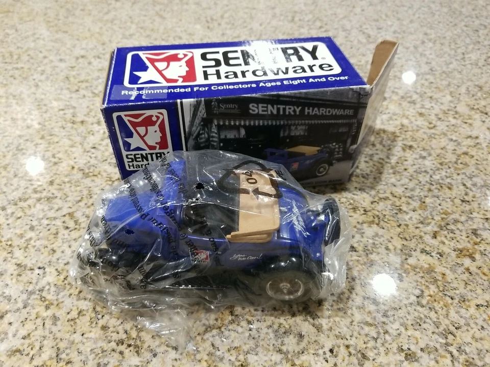 Sentry Hardware 1928 Chevy Sports Cabriolet With Rumble Seat 1:25 Die Cast Blue - Image 1 of 1