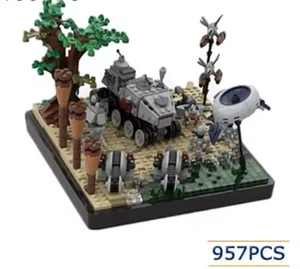 Lego Star Wars Kashyyyk Custom MOC Brandneu Die Rache der Sith Custom Lego - Bild 1 von 3