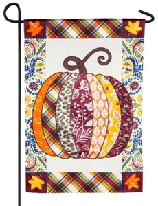 Aplique de calabaza de patrón bandera de jardín - Imagen 1 de 1
