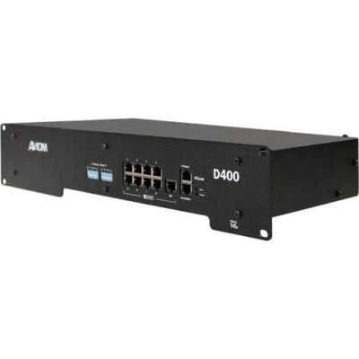 Distribuidor Aviom D400-Dante para mezcladores de monitor y redes de audio A-Net Foto 1 de 3
