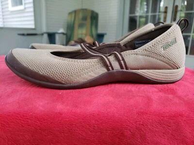 Sapato de Balé Teva Mary Jane Verde Feminino 10M Casual 4190 - Imagem 1 de 4