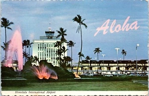 Cartolina John Rodgers Terminal, Aeroporto Internazionale di Honolulu, Hawaii - Foto 1 di 2