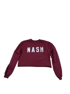 the nash collection Cropped-Top Sweatshirt mit Rundhalsausschnitt Größe Small Nashville - Bild 1 von 3